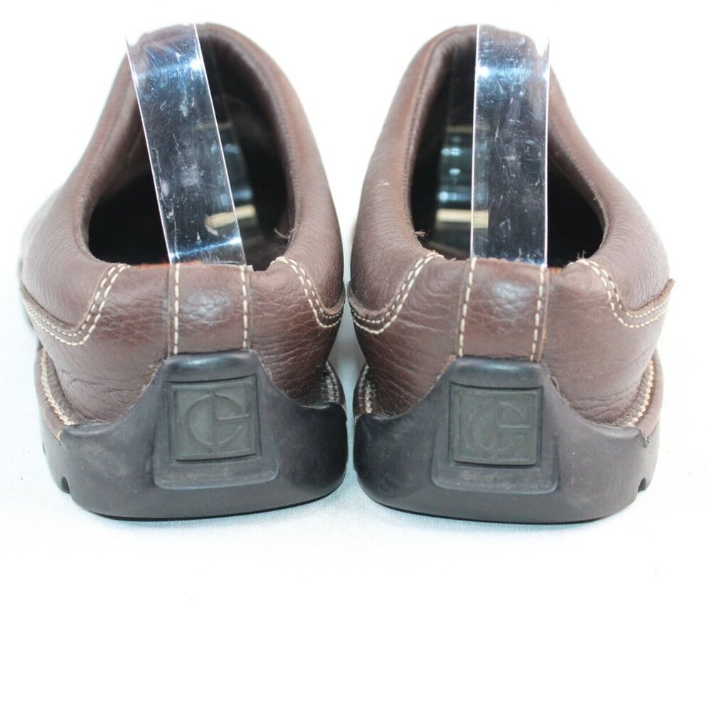 Cole Haan Country Womens Sz 8 B Brown Leather Mules Slide On Shoes Style D13392 - Picture 6 of 9
